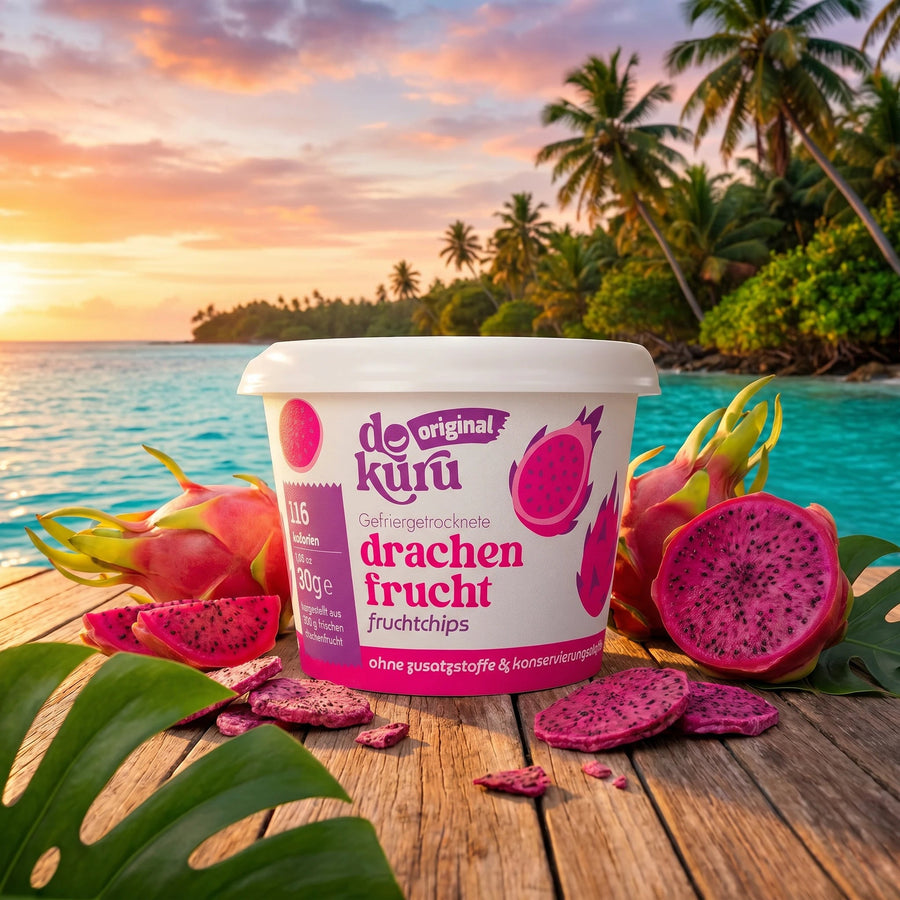 Dokuru Original Drachenfrucht Gefriergetrocknete Fruchtchips - Dokuru Germany