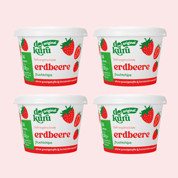 Dokuru Original Strawberry set freeze dried fruit chips - dokurude