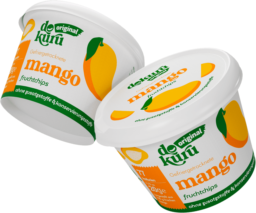 Dokuru Original Mango Gefriergetrocknete Fruchtchips - dokurude