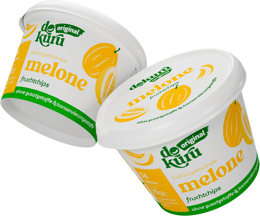 Dokuru Original Melone Gefriergetrocknete Fruchtchips - dokurude