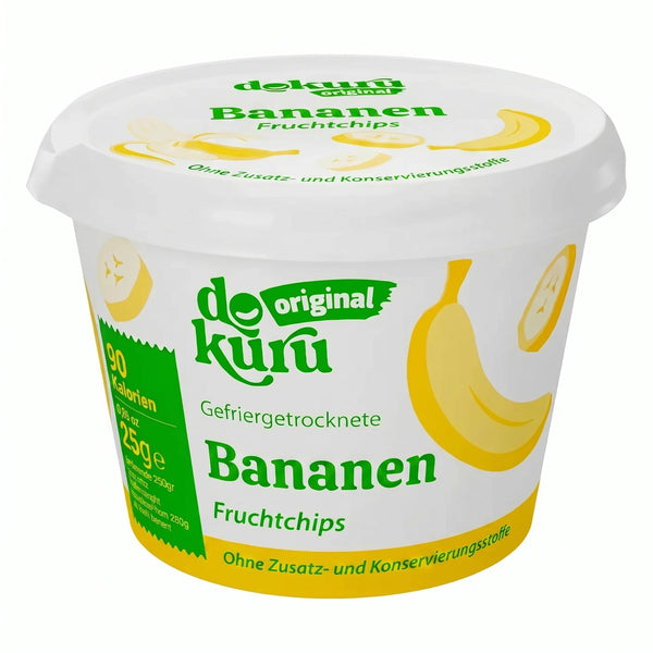 Dokuru Original Banane Gefriergetrocknete Fruchtchips - dokurude