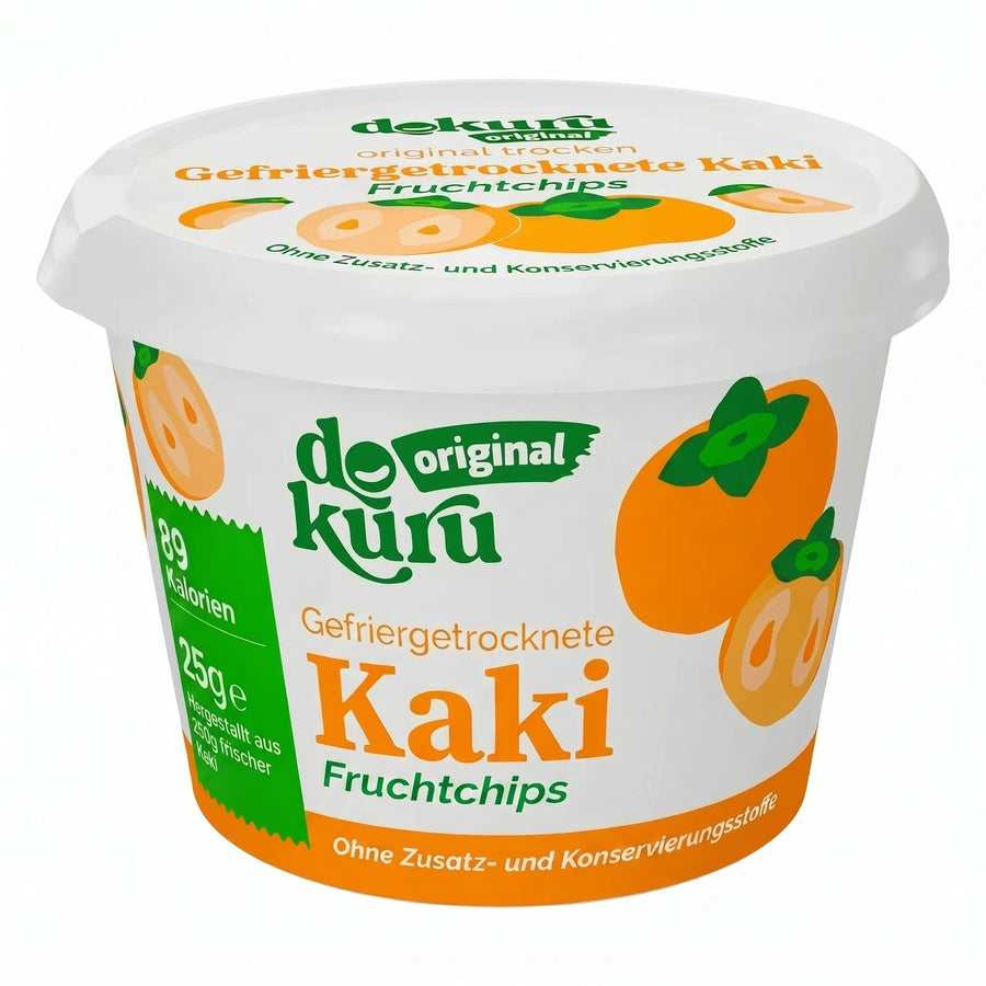 Dokuru Original Kaki Gefriergetrocknete Fruchtchips - dokurude